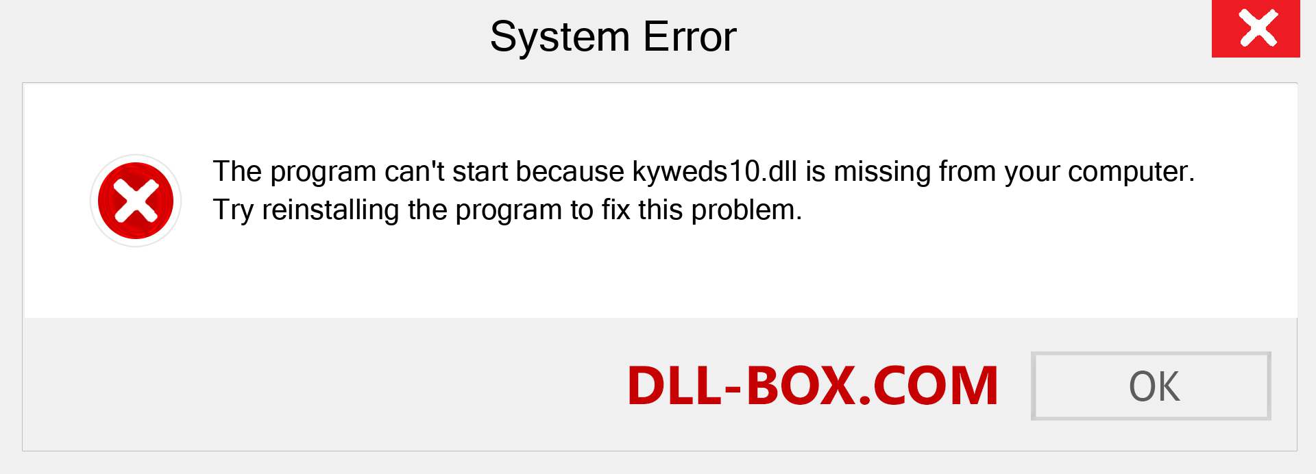  kyweds10.dll file is missing?. Download for Windows 7, 8, 10 - Fix  kyweds10 dll Missing Error on Windows, photos, images